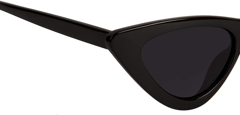 CREATURE Retro Vintage Narrow Cat Eye Polarized Sunglasses For Women And Girls - Image 3