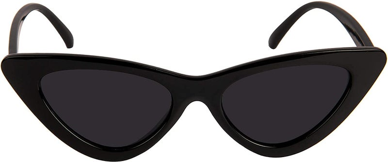 CREATURE Retro Vintage Narrow Cat Eye Polarized Sunglasses For Women And Girls - Image 2