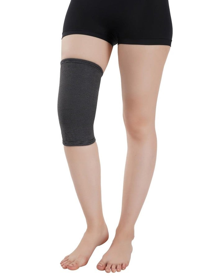 Ezyfit Knee Support, Knee Cap Compression Support Brace for Joint Pain Relief, Provides Perfect Knee Support for Gym, Cycling, Cricket, Running Sports Sleeves - Men and Women (Pack of 1 Pair, Small) - Image 2