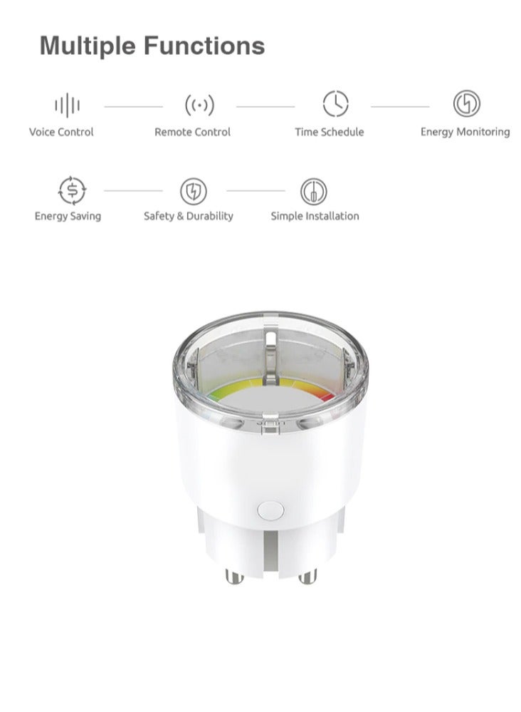 Tuya Wifi Smart Plug 10A - Image 2