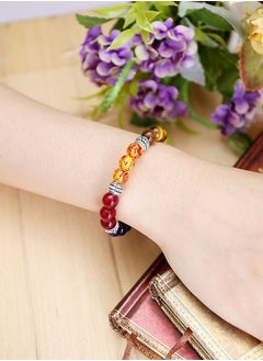 Generic Volcanic lava design beads bracelet agate bracelet bracelet  - Image 3
