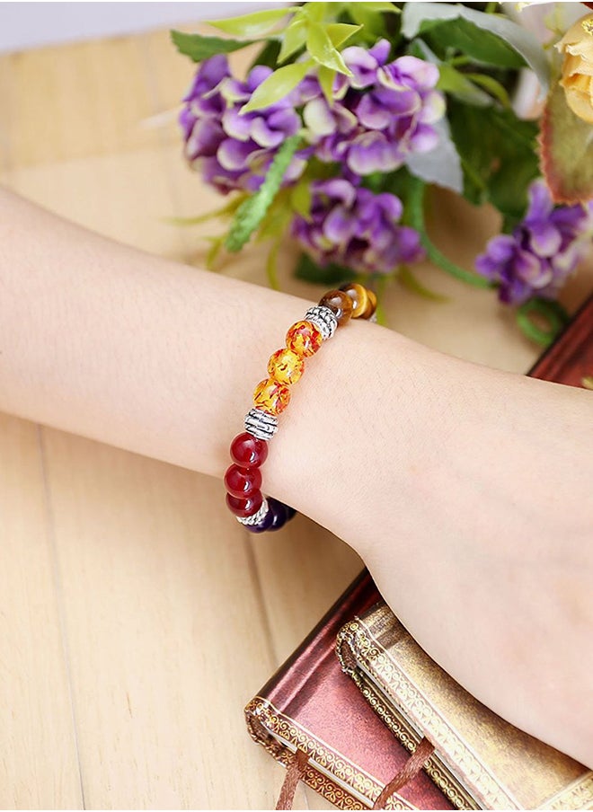 Generic Volcanic lava design beads bracelet agate bracelet bracelet  - Image 3