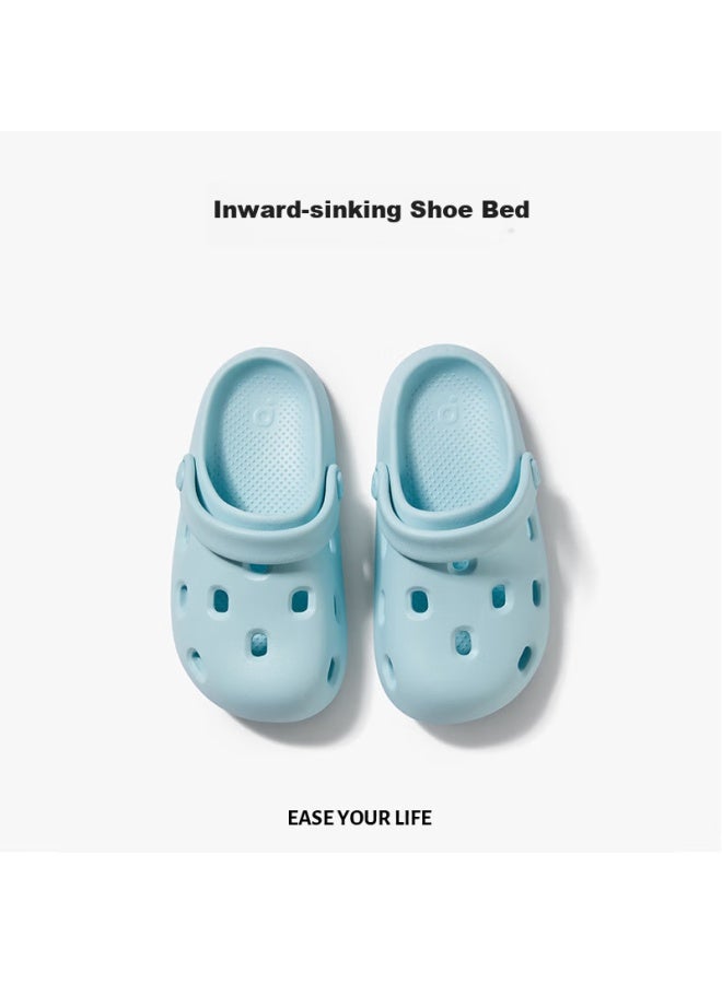 Park Xi Poxi Little Ma Dou Children's Hollow Shoes Anti-collision Anti-slip Soft Bottom Slippers Boys And Girls Baby Cheese Yellow 210 - Image 2
