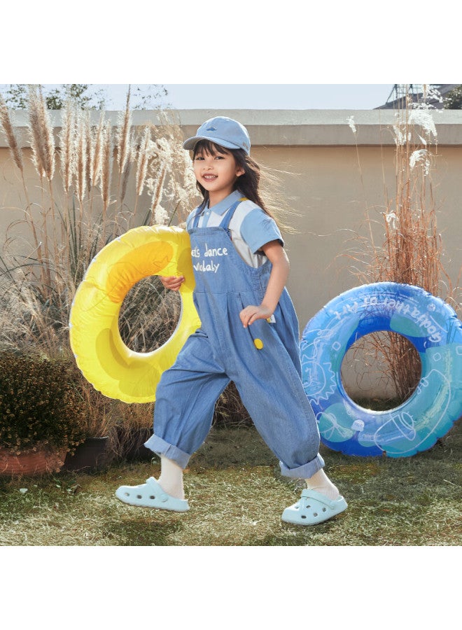 Park Xi Poxi Little Ma Dou Children's Hollow Shoes Anti-collision Anti-slip Soft Bottom Slippers Boys And Girls Baby Cheese Yellow 210 - Image 4