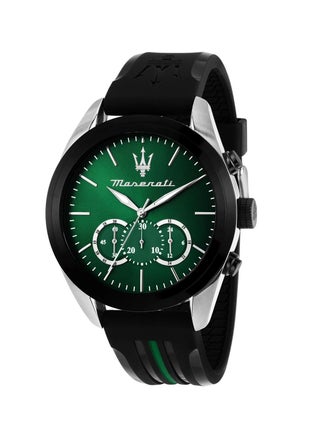 Men’s Traguardo Analog Green Dial Black Polyurethane Watch R8871612043 - 45mm - pzsku/Z89FD4B21A0CE8E267C08Z/45/_/1732777018/c40d8228-5ab9-489c-b918-3c1b9aac4f8b