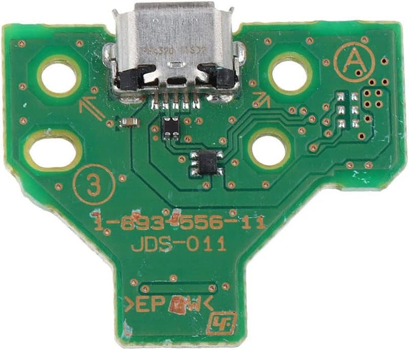 klarako لوحة منفذ شحن USB 12 دبوس شاحن مقبس بديل JDS 011 لجهاز تحكم Sony PS4 Dualshock 4 اللاسلكي - Image 4