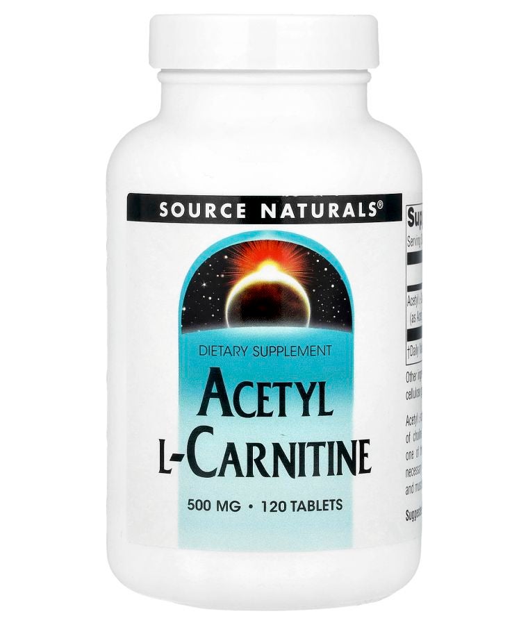 Acetyl L-Carnitine 500 mg 120 Tablets