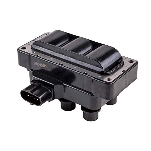 MAS One Ignition Coil Compatible with 1991-2011 Ford E-150 Econoline Explorer Mercury Aerostar Mustang Mystique Ranger Mzda B3000 B4000 V6 3.0L 4.0L 4.2L Replacement for C925 DGE446 FD480T - Image 2