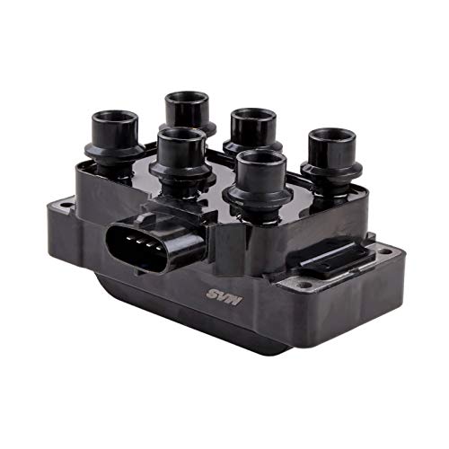 MAS One Ignition Coil Compatible with 1991-2011 Ford E-150 Econoline Explorer Mercury Aerostar Mustang Mystique Ranger Mzda B3000 B4000 V6 3.0L 4.0L 4.2L Replacement for C925 DGE446 FD480T - Image 1