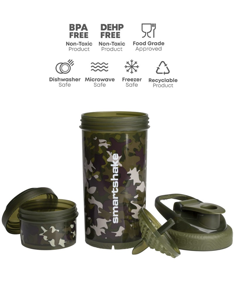 SmartShake Revive, 25 oz Shaker Cup, Camo Green - Image 3