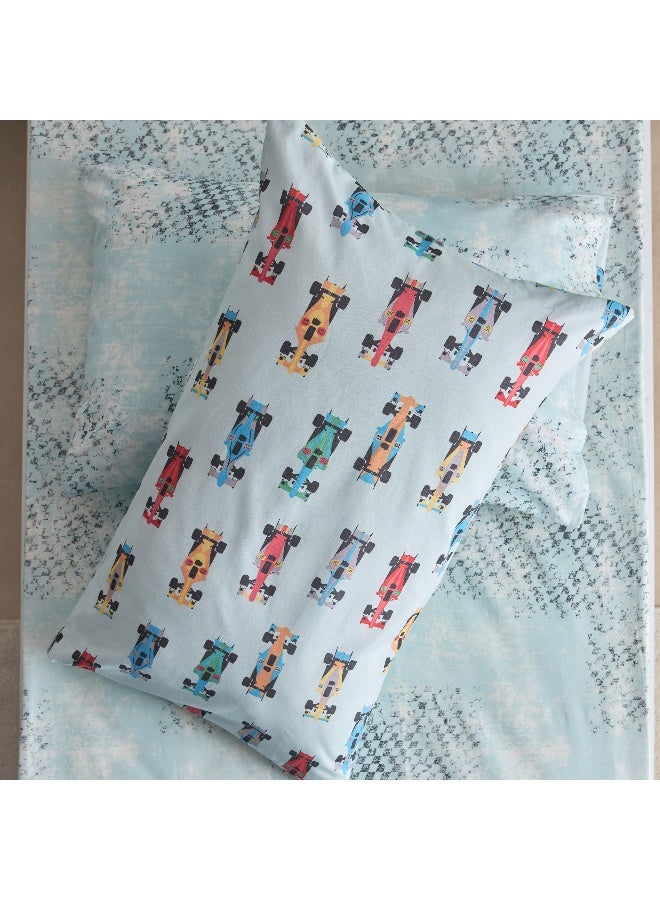 Home Box Tom Gearhead 2-Piece Road Runner Pillow Cover Set 75 x 50 cm - Image 4