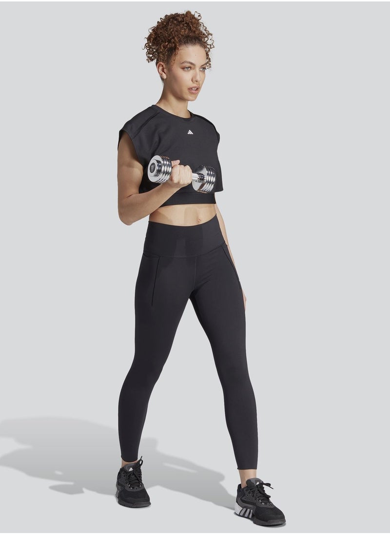 Adidas - Power Aeroready Crop Tank Top - Image 1