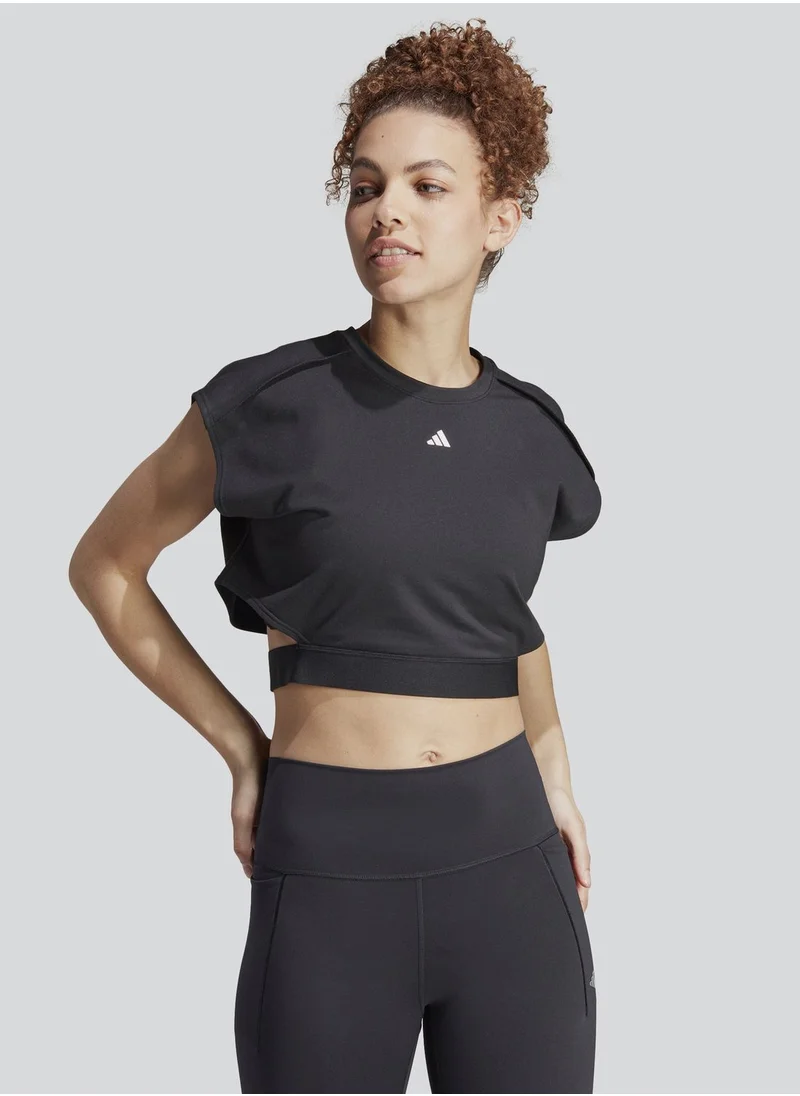 Adidas Power Aeroready Crop Tank Top