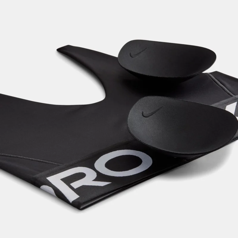 Nike Black Women's Pro Indy Plunge Medium-Support Sports Bra for Women | Best Price UAE