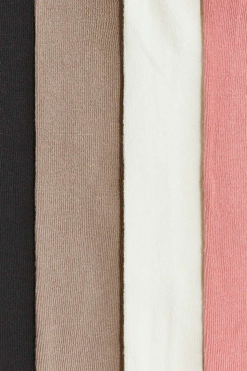 اتش اند ام كولون محبوك بنعومة - عبوة من 4 قطع