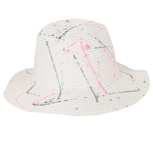 FabSeasons Chic Foldable Women's Sun Hat - Stylish Wide Brim Beach Cap for Summer Sun Protection - Packable and Versatile! for Poolside Lounging or Beach Escapes White - Image 5