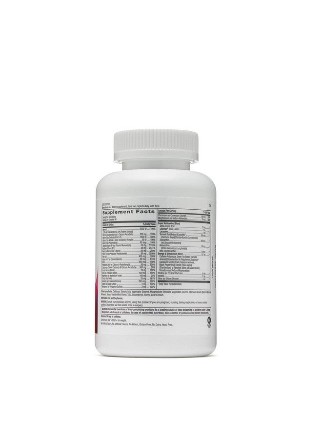 GNC Womens Ultra Mega Energy and Metabolism Multivitamin for Women, 180 Count, for Increased Energy, Metablism, and Calorie Burning - Image 2