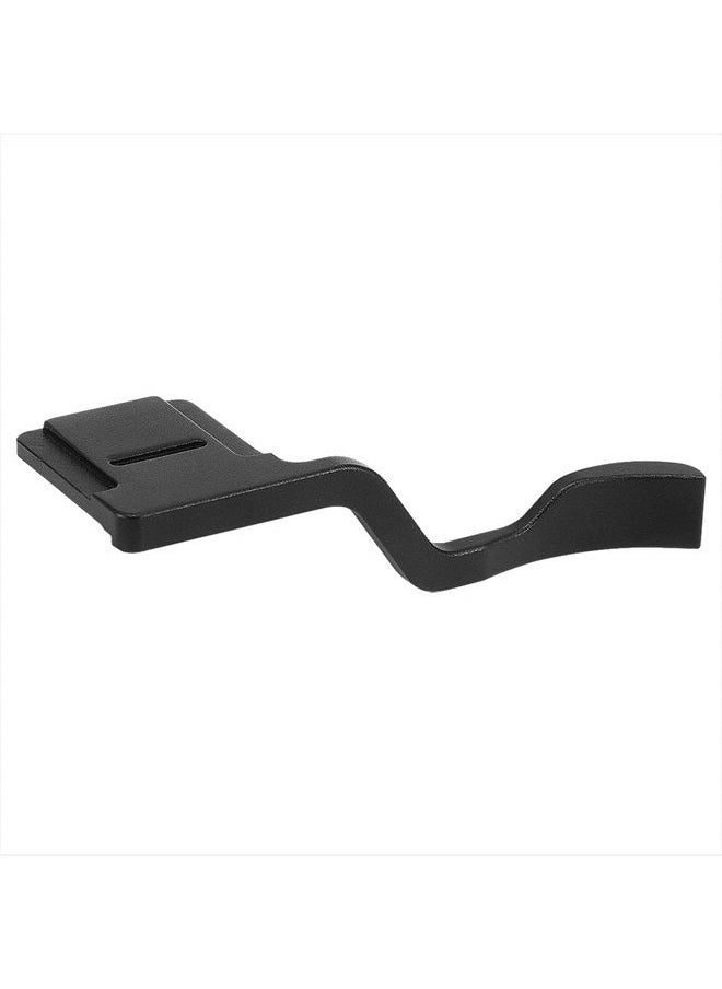 Haoge - THB-XT30B Metal Hot Shoe Thumb Up Rest Hand Grip for Fujifilm Fuji X-T10 X-T20 X-T30 XT10 XT20 XT30 II Camera Black - Image 1