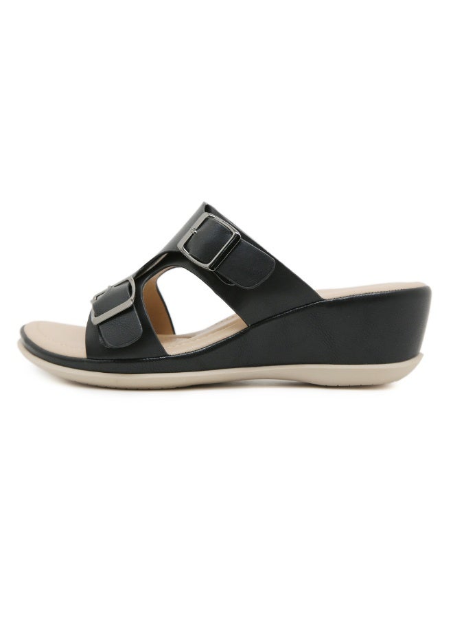 NIBEMINENT Shoes for Women  Wedges Summer Women  Comfortable Non-slip Sandals Platform Sandals  - Image 1