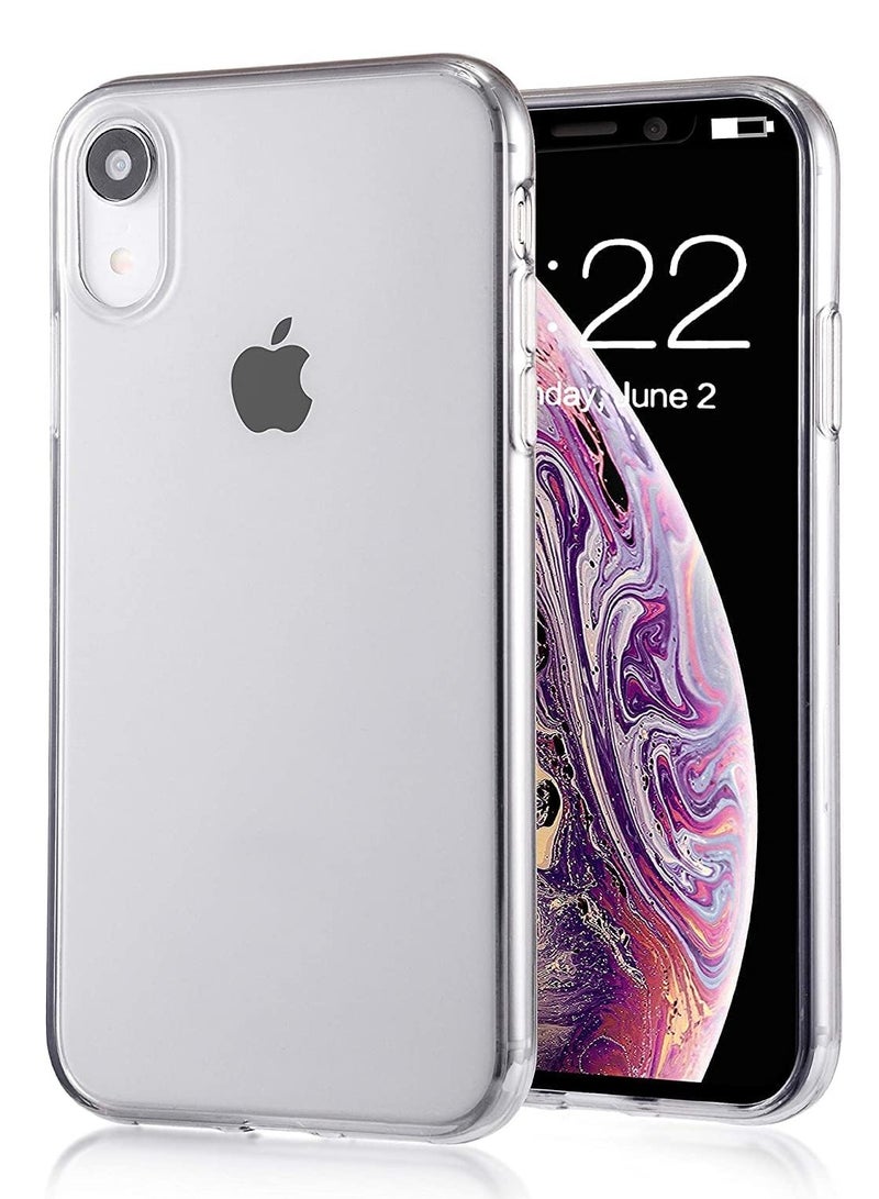 MIGOFAST IPhone XR Clear Case Soft Flexible Silicone TPU Shockproof Transparent Rubber Back Cover Compatible for iPhone XR - Image 3