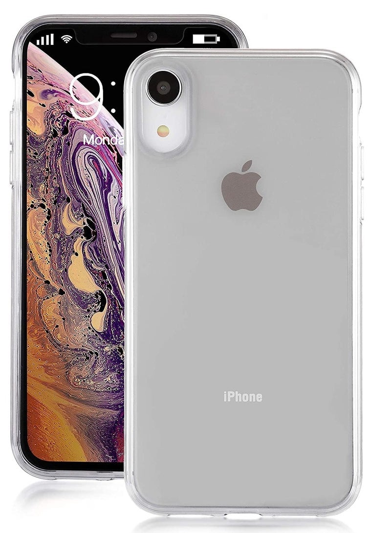 MIGOFAST IPhone XR Clear Case Soft Flexible Silicone TPU Shockproof Transparent Rubber Back Cover Compatible for iPhone XR - Image 5