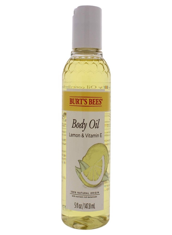 Burt's Bees Burts Bees Body Oil - Lemon and Vitamin E Unisex Oil 5 oz, White - Image 1