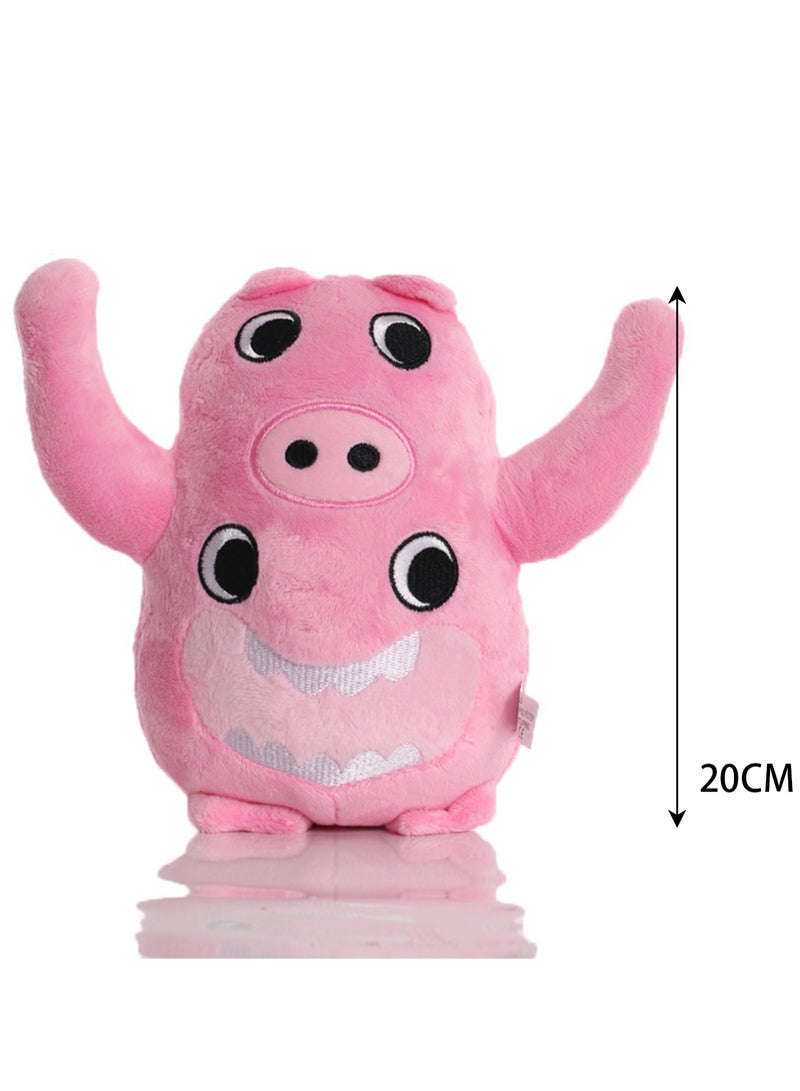 Banban Garden Doll Plush Toy Children's Doll Gift (Pink Four-eyed Monster) - Image 2
