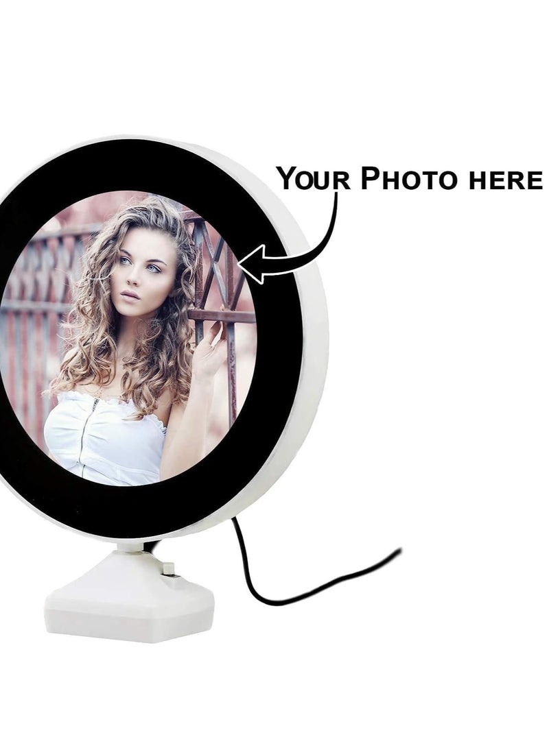 Magic Lighted Mirror With Led Frame To Add A Modern Touch To Your Home Decor With A Heart-Shaped Design - Image 3