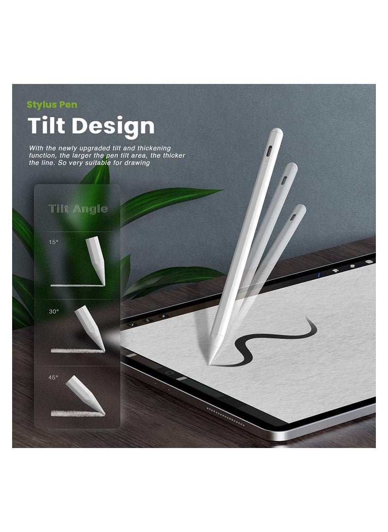 Active Stylus Pen With Palm Rejection and Magnetic Design For Apple iPad - Image 2
