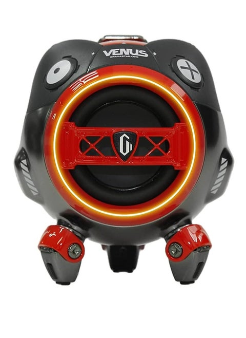 Gravastar G2 Venus Wireless Bluetooth 5.0 Speaker – Red