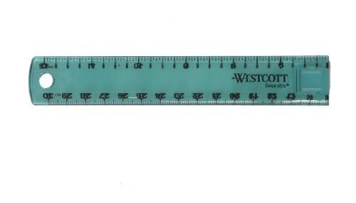 Westcott Acme Westcott Plastic Folding Ruler, Colors Vary (15390) - Image 4