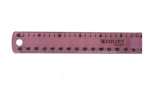 Westcott Acme Westcott Plastic Folding Ruler, Colors Vary (15390) - Image 3