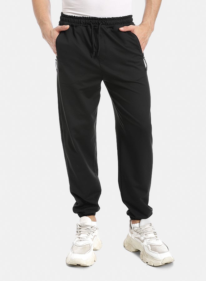 Red Circle Summer Melton Zippered Pants - Image 1