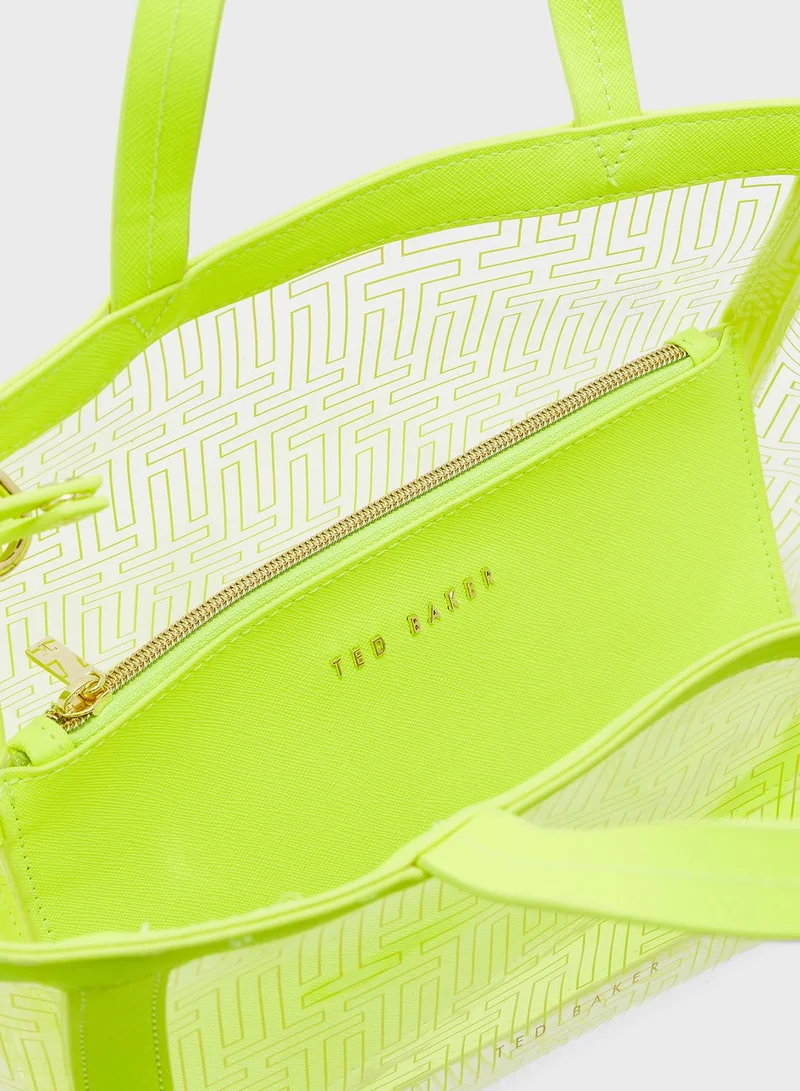 Ted Baker T Branding Transparent Small Tote