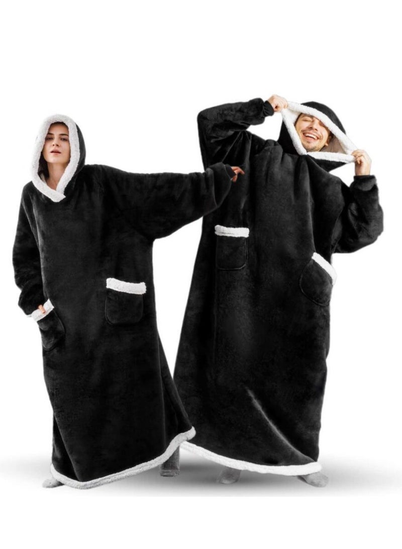 إسكدنيا شتاء 2024 تمديد عمودي جيب بطانية بطانية الصوف الفانيلا التلفزيون - Image 2