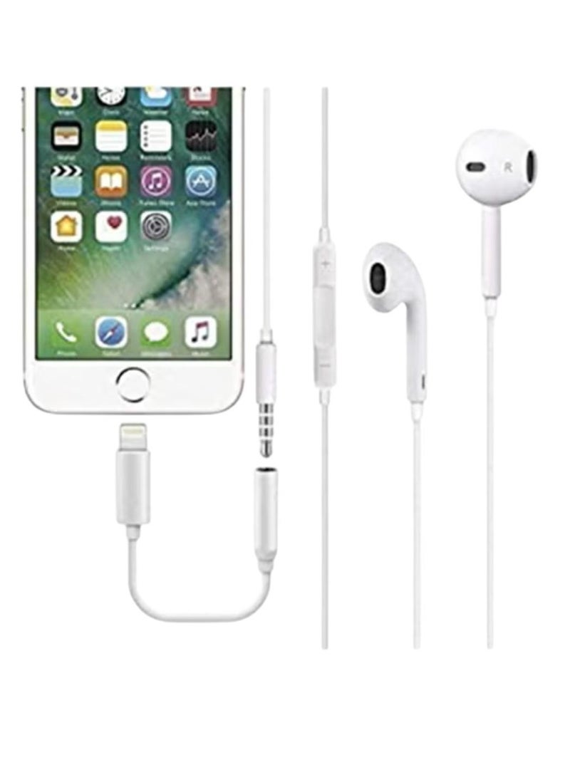 Lightning To USB 3.5mm Headphone Jack Adapter White - Image 3