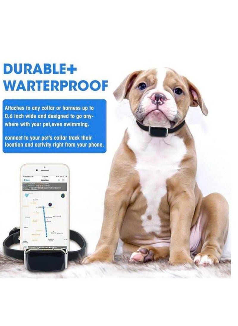 AROAQ G12 GPS Smart Anti Lost Pet Collar with Microphone Universal Waterproof GPS Location Collar for Cats and Dogs Real Time Positioning Tracker Device  - Image 3