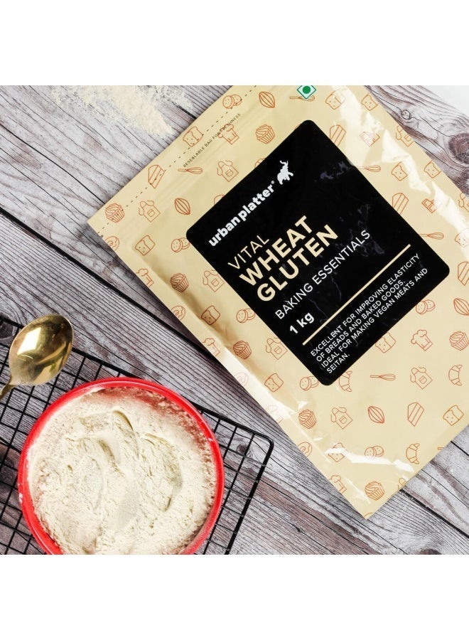 Urban Platter Vital Wheat Gluten, 1Kg (High-Protein Baking Essential | Key Ingredient for Seitan | Adds Elasticity & Structure | Ideal for Breads) - Image 4