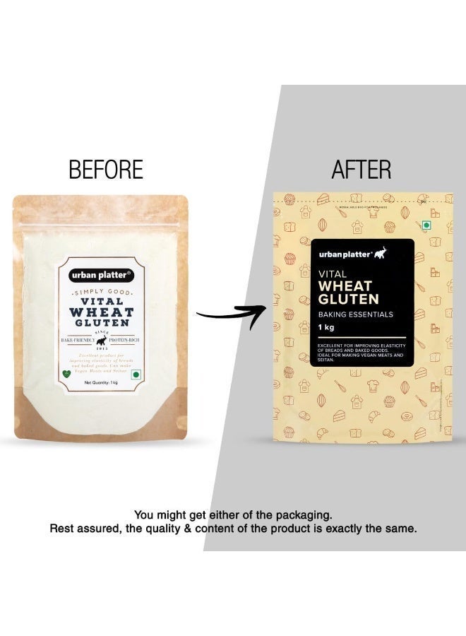 Urban Platter Vital Wheat Gluten, 1Kg (High-Protein Baking Essential | Key Ingredient for Seitan | Adds Elasticity & Structure | Ideal for Breads) - Image 5