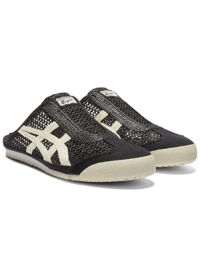 Onitsuka Tiger Mexico 66 Sabot 'Black White' – Retro Mule Sneakers – Unisex Slip-On Design - Image 2