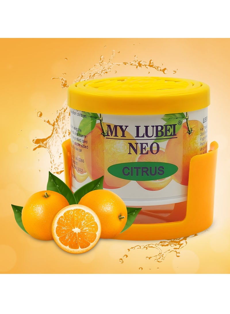 MY LUBEI NEO Natural CITRUS Air Freshener 90G Long Lasting Citrus Scent For Car ,Office And Home - Image 2