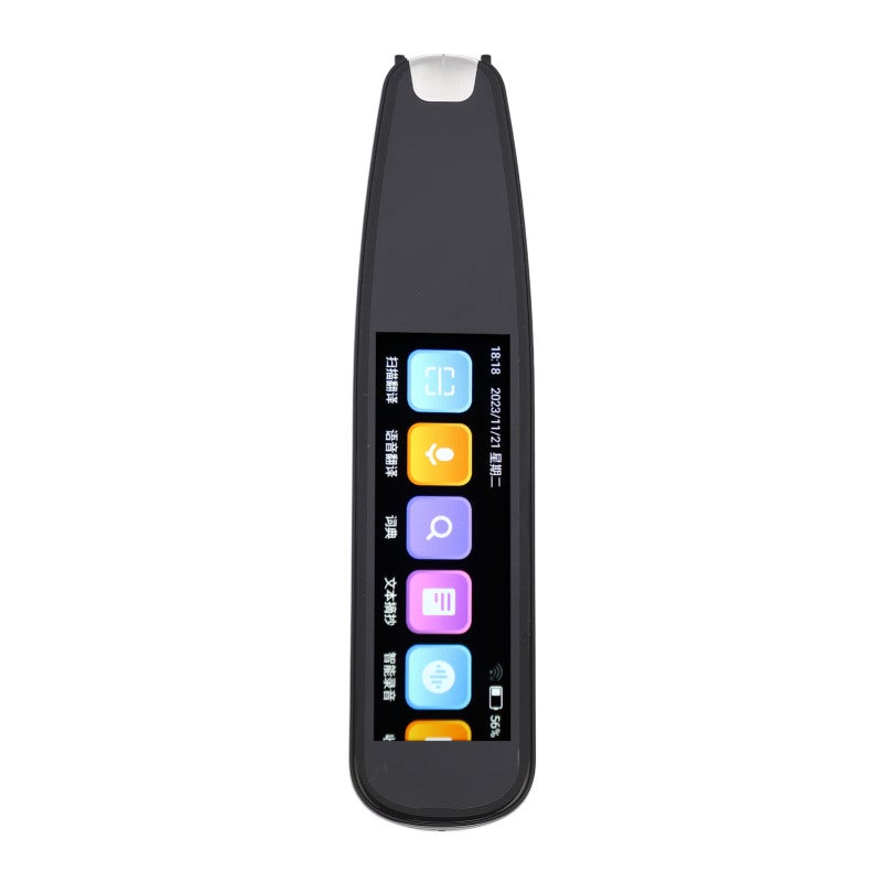 Scanning Translator Pen: Black Touchscreen - 99% High Recognition Rate, 131 Language Voice Translation for Students, Travelers, Language Learners - Image 4