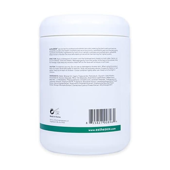 estheskin Aloe Facial Massage Cream for European Skin Care, 33.8 fl.oz. / 1000 ml - Image 2