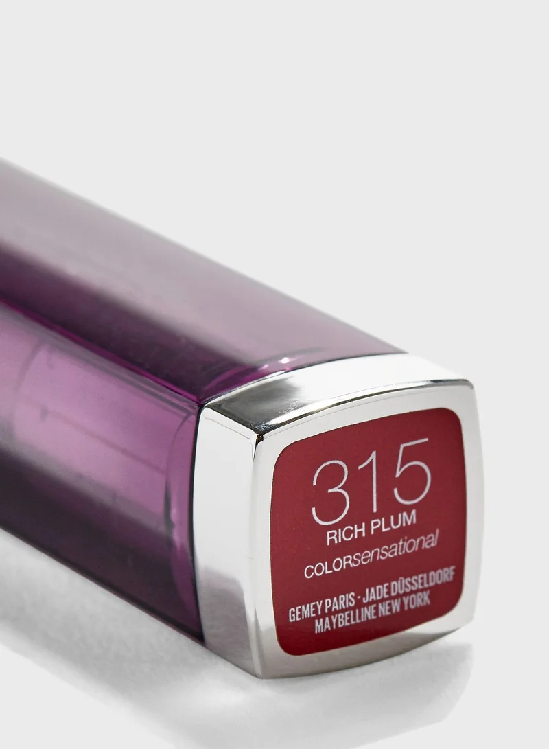 MAYBELLINE NEW YORK Color Sensational Lipstick 315 Rich Plum
