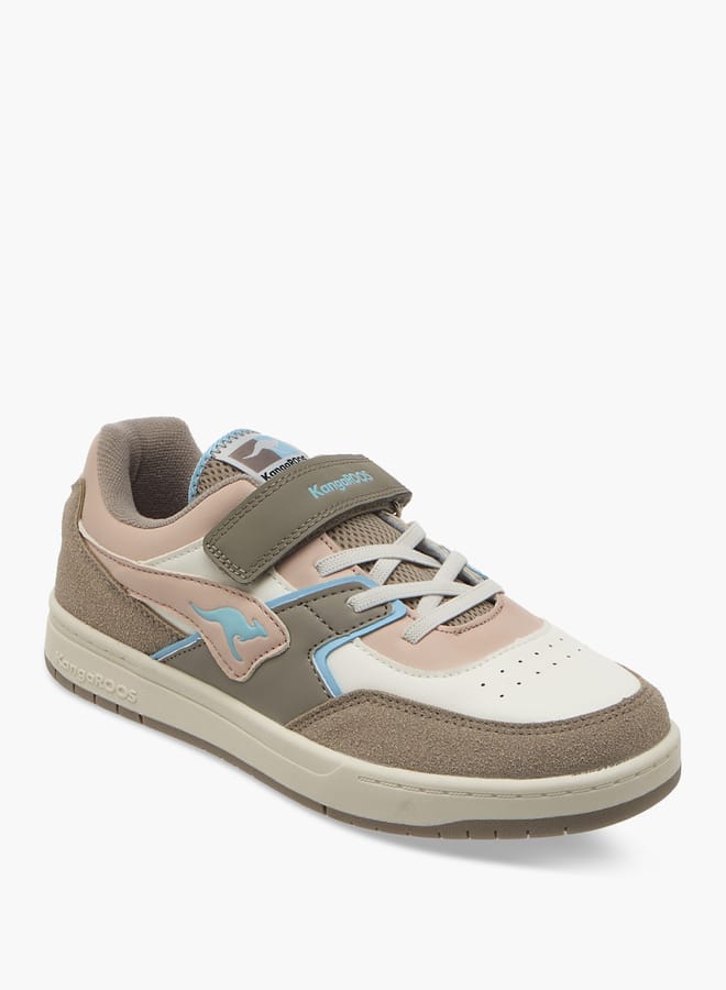kangaROOS Women's Panelled Sports Shoes With Hook And Loop Closure  - Image 2