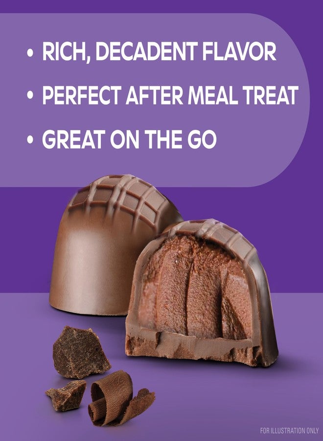 Atkins Endulge Milk Chocolate Truffles, Low Sugar, Low Carb, Keto Friendly, 6 pack (12 Truffles each Pack) - Image 3
