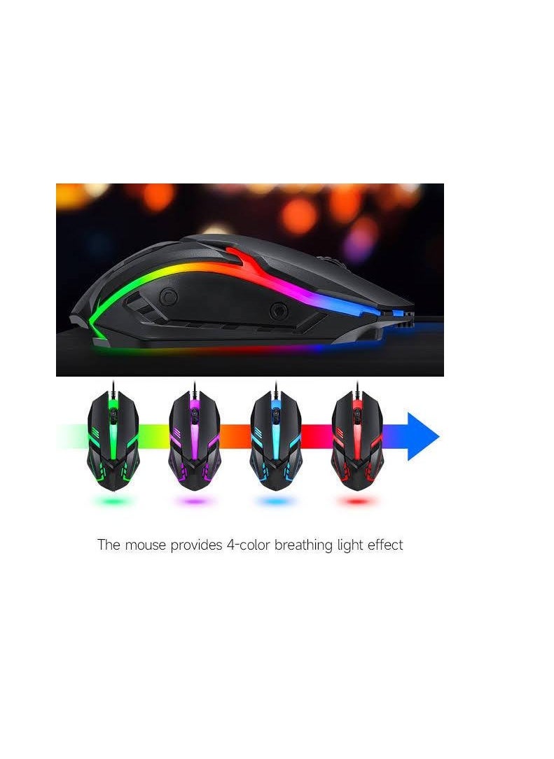 Gamma - Gamma 3D Rainbow Colors Backlight LED Gaming Mouse - MultiColours LED - Image 1