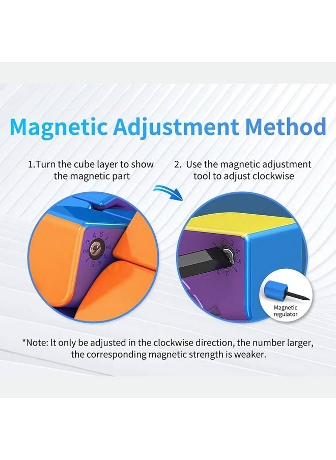 Cubelelo - Cubelelo MoYu WeiLong WR M (Maglev) 3x3 Magnetic Speed Cube | Flagship 55mm Cube with Adjustable Magnetic System & Purple Core | Innovative Maglev Technology for Smooth & Quiet Performance - Image 1