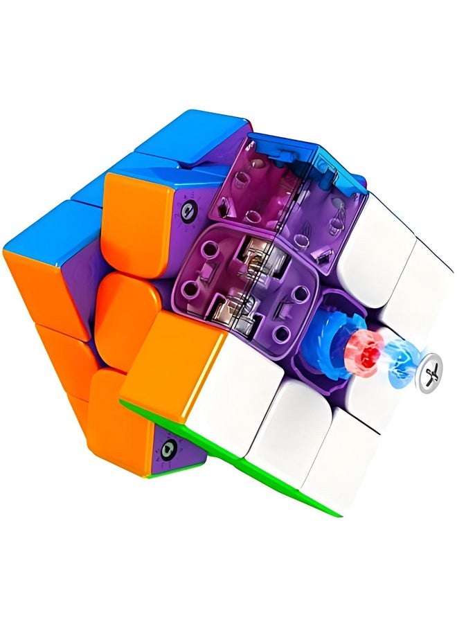 Cubelelo - Cubelelo MoYu WeiLong WR M (Maglev) 3x3 Magnetic Speed Cube | Flagship 55mm Cube with Adjustable Magnetic System & Purple Core | Innovative Maglev Technology for Smooth & Quiet Performance - Image 1