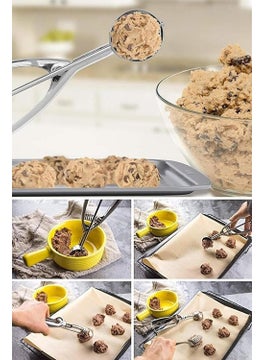 Cooltoolls Practical Ice Cream & Cookie Mold Spoon with Trigger